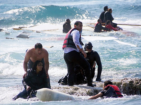 5. Благодаря Антонису Делигиоргису у побережья острова Родос были спасены 20 утопающих сирийских беженцев