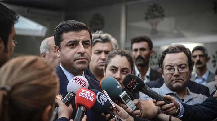 Demirtaş: 'Yayın Yasağı AKP-IŞİD İş Birliğini Saklama Kaygısı ve Girişimidir'