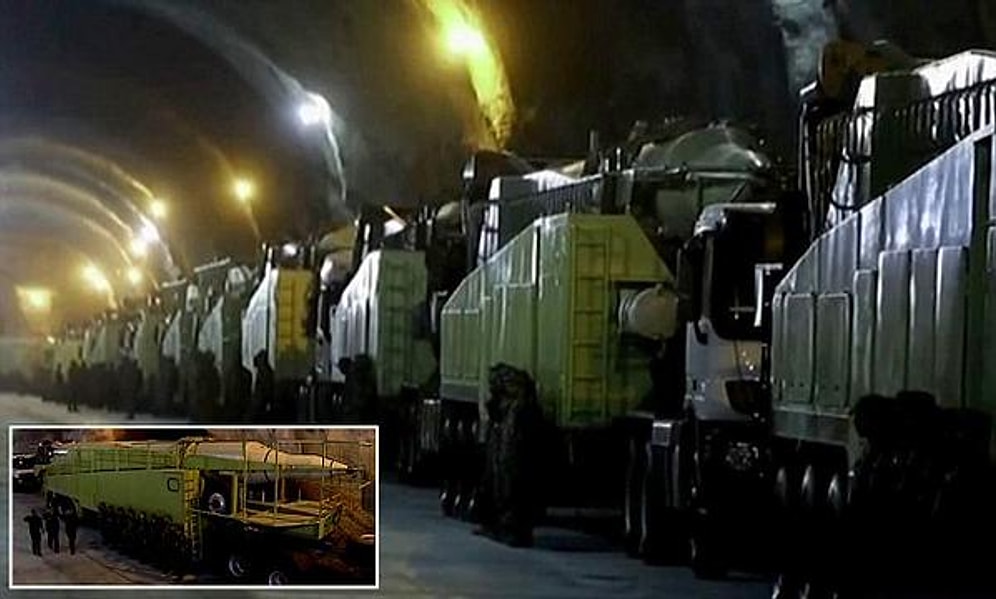 İran, Yeraltı Üssünü İlk Kez Gün Yüzüne Çıkardı