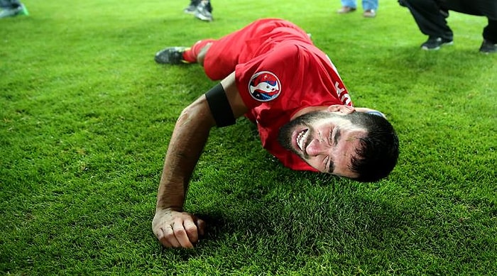 UEFA, Arda Turan'ın Fotoğrafını Elemelerin En İyi Fotoğrafı Seçti