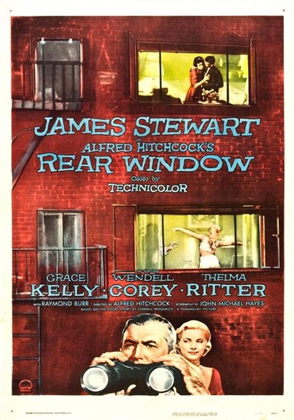 3. Arka Pencere (1954)  Rear Window - Alfred Hitchcock | IMDb 8.5