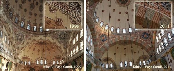 12. Paint ile Boyanan Kılıç Ali Paşa Cami