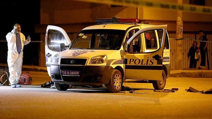 İzmir'de Polise Saldırı