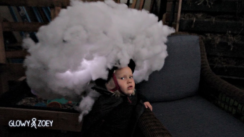 Yaratıcı Babadan Şimşek Çakan ve Yağmur Üreten El Nino Kostümü