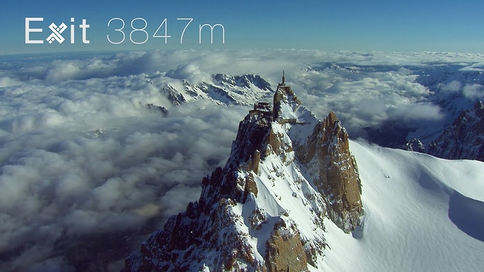 3847 Metreden Adrenalin Dolu Çılgın Wingsuit Uçuşu