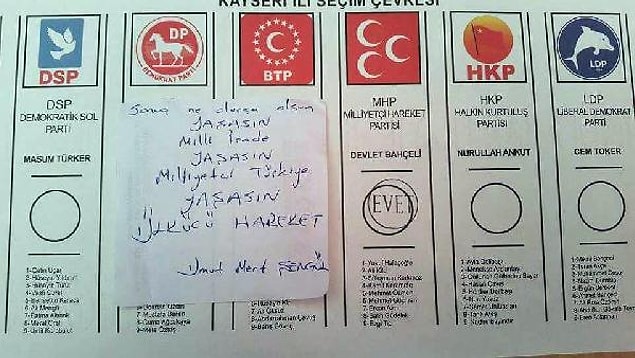 15:20 | Kayseri'de oylarının fotoğrafını çeken 3 kişi yakalandı