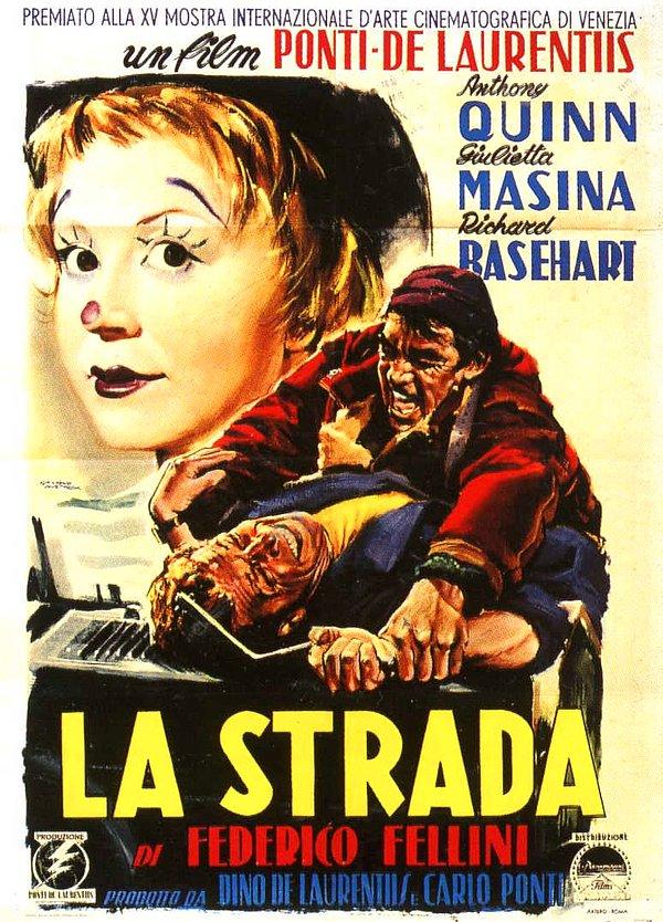 13. La Strada (Sonsuz Sokaklar) / 1954