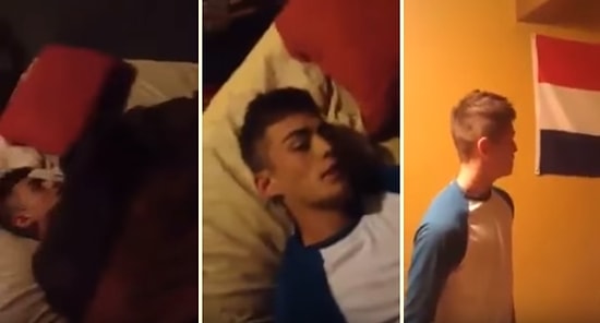 Evin Yolunu Şaşıran Gencin Başkasının Evine Girip Mışıl Mışıl Uyuması