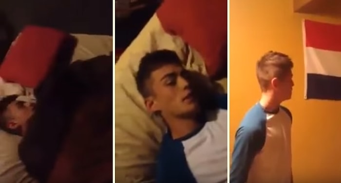 Evin Yolunu Şaşıran Gencin Başkasının Evine Girip Mışıl Mışıl Uyuması