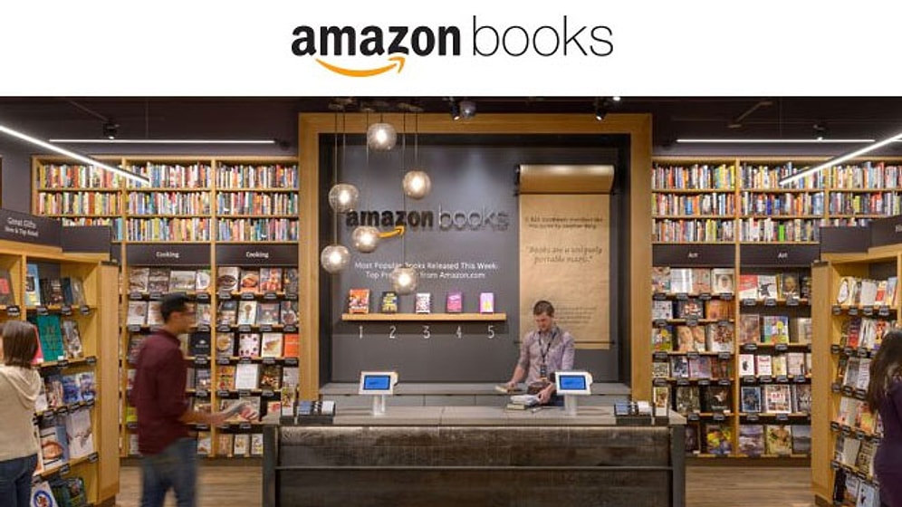 Amazon Gerçek Bir Kitap Dükkanı Açıyor