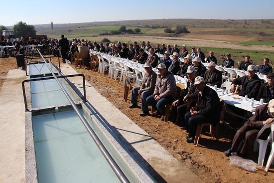Edirne Valisi Şahin'den Törenle Yalak Açılışı