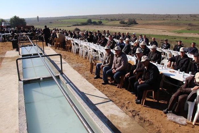 Edirne Valisi Şahin'den Törenle Yalak Açılışı