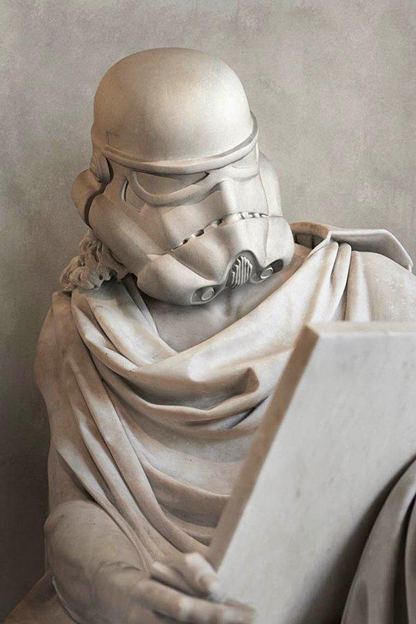 4. Antik Yunan'dan bir Stormtrooper.