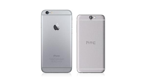 iPhone 6 Plus ve HTC One A9