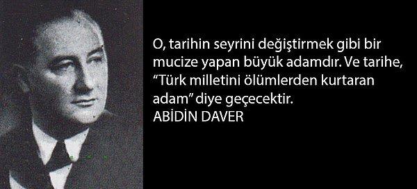Türk Gazeteci ve Politikacı Abidin Daver