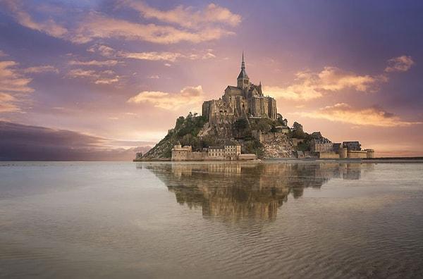 Mont Saint-Michel, Normandy, Fransa