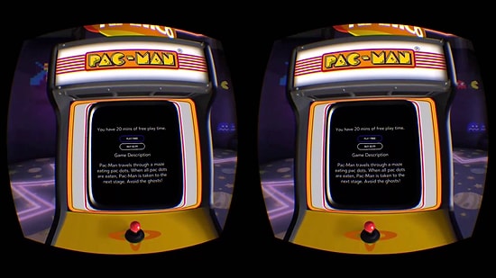 Oculus Arcade ile 3 Boyutlu Arcade Keyfi!