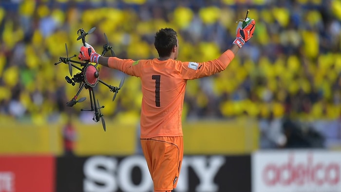 Muslera'nın Elinden Drone da Kurtulamadı