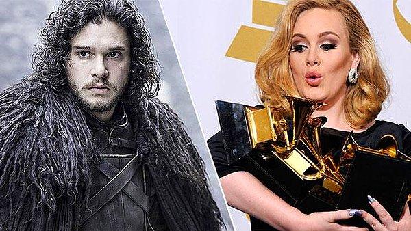 Azıcık da yurt dışından haberler getirdim size: Adele ve Game of Thrones'un Jon Snow'u aynı filmde oynayacak!