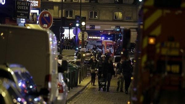 Terörle sarsılan Paris'ten İlk fotoğraflar