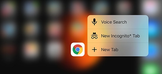 Google Chrome’a 3D Touch Desteği Geldi
