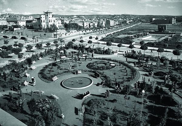 25. Kızılay ve Güven Parkları, Cemil Uybadın Köşkü, 1940’lı yıllar