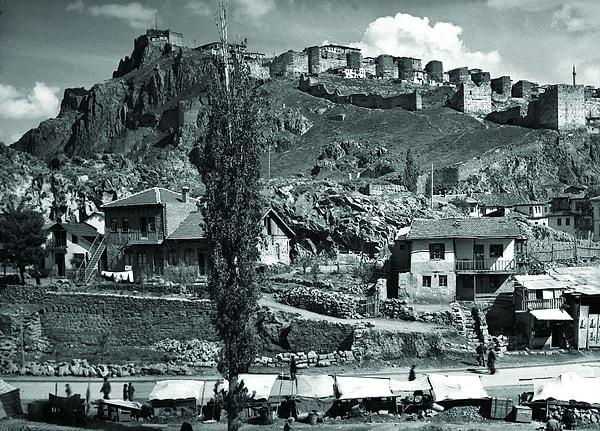39. Ankara Kalesi, 1950'li yılların başı