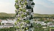 Жилой дом, высотой в 117 метров, будет первым зданием в мире, покрытым вечнозелеными растениями
