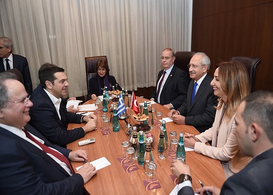 Çipras, CHP ve HDP Heyetleri ile Görüştü