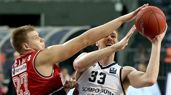 Beşiktaş Sompo Japan 92-103 Lietuvos Rytas