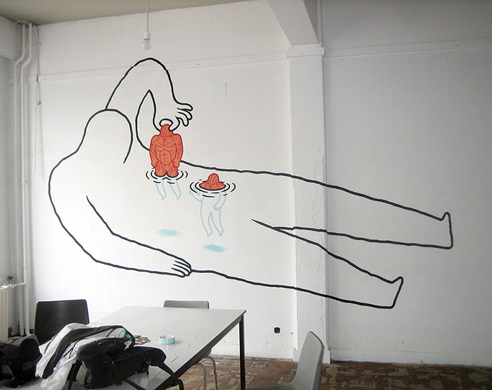 Minimal Figürlerden Maksimal Farkındalık Yaratan Sanatçı Daan Botlek'in 27 Çalışması