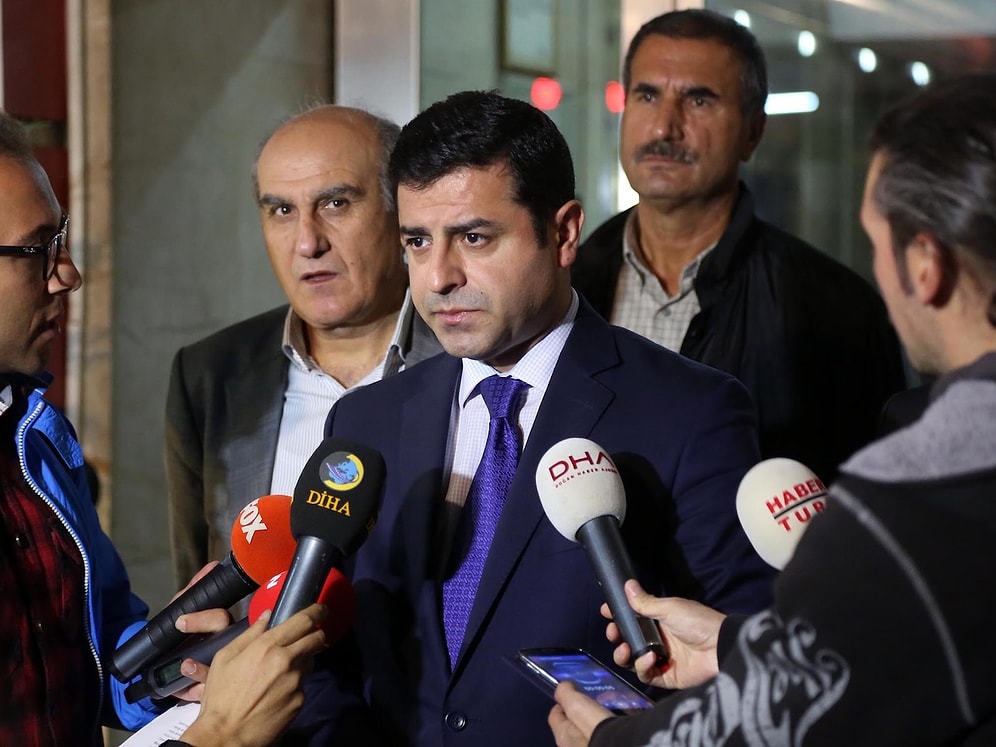 Demirtaş'tan 'Kasten Adam Öldürmeye Teşebbüs' Gerekçesiyle Suç Duyurusu