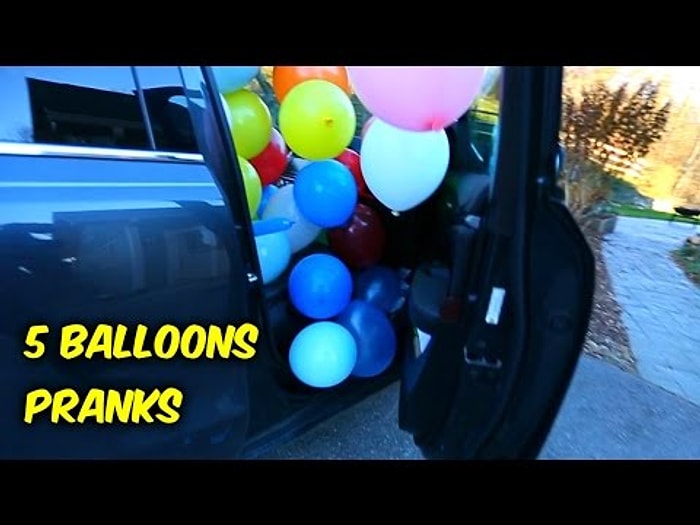 Sevdiğiniz İnsanlara Büyük Bir Zevkle Yapabileceğiniz 5 Balon Şakası