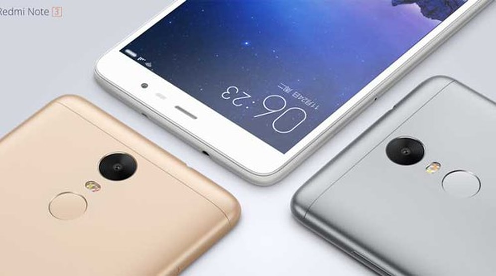 Xiaomi Yeni Telefonu Redmi Note 3'ü Tanıttı