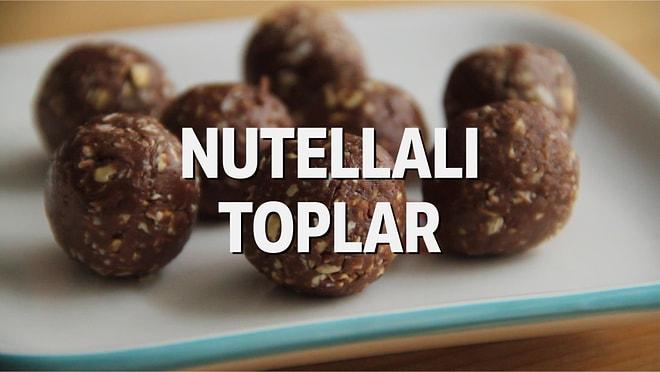 Bir Çikolata Krizi Anında Hemen Hazır Olan Bu Nutella Toplarını Denemeye Ne Dersiniz?