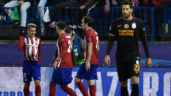 Atletico Madrid 2-0 Galatasaray