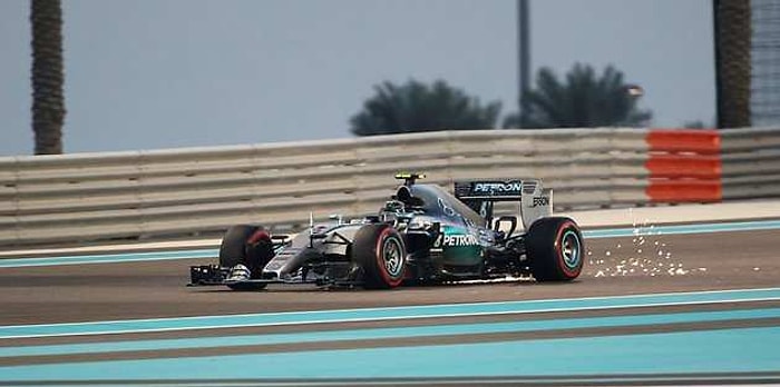 Abu Dabi'de İlk Cep Rosberg'in