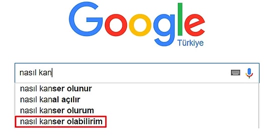 Google'da Hastalık Belirtilerini Aratıp Kanser Olduğu Sonucuna Ulaşanlara Reçeteyi Veriyoruz