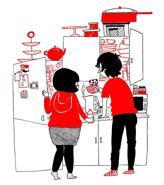 Love is... 24 иллюстрации о любви во всех её нежных проявлениях