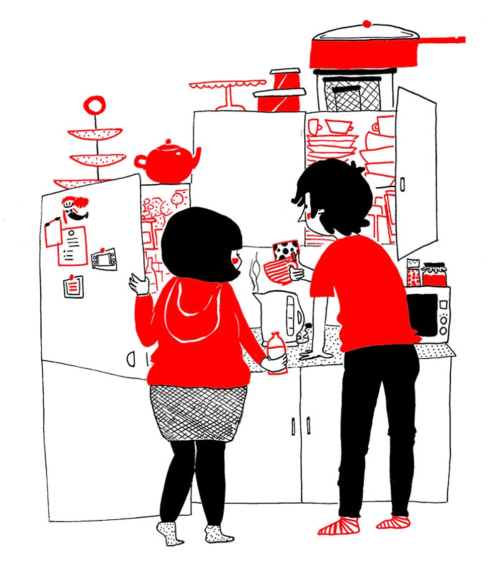 Love is... 24 иллюстрации о любви во всех её нежных проявлениях