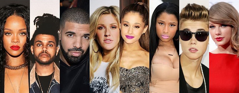 2015 Yılının En Çok Dinlenilen ve Akılda Kalan 25 Yabancı Şarkısı