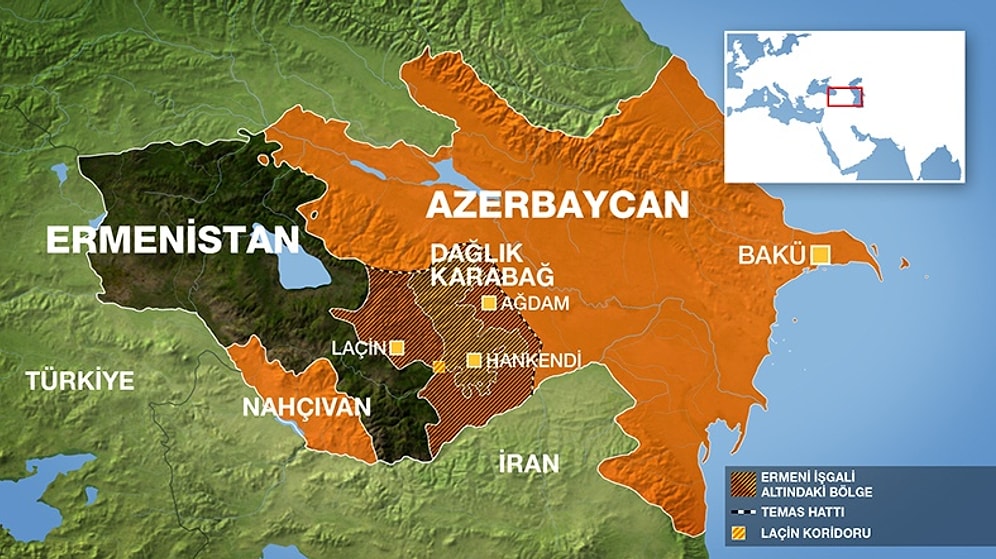 Azerbaycan-Ermenistan Sınırında Çatışma