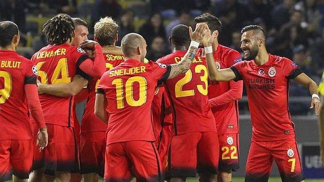 Galatasaray yüzde 49'luk topla oynama istatistiğine ulaştı