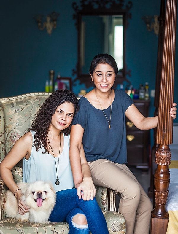 Синтия, Малика и Фэймос из Нью-Дели, Индия