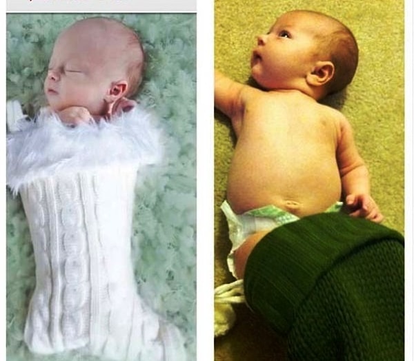 Носок оказался великоват!