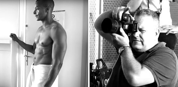 Календарь был составлен французским модным фотографом Фредом Гудоном, который трудился над ним целый год.