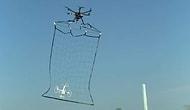 Tokyo Polis Departmanı İzinsiz Uçan Drone'ları Avcı Drone ile Yakalıyor
