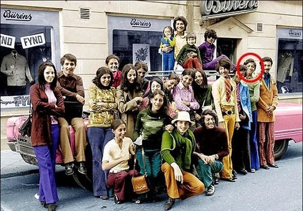 2. Usame Bin Ladin ailesiyle İsveç turunda, yıl 1970.
