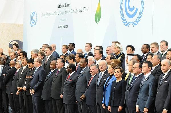 41. 12 Aralık | İklim Değişikliğini Önleyecek Paris Anlaşması Kabul Edildi