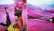 Необыкновенные розовые пейзажи разоренного войной Конго